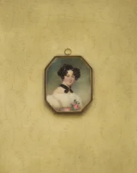 Porträt von Gräfin Pauline Wolkenstein