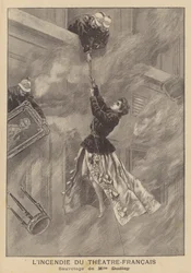 Brand im Théâtre-Français, Paris