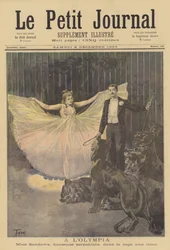 Miss Sandowa, Tänzerin im Olympia, Paris