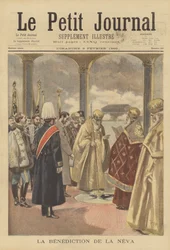 Die Segnung des Flusses Newa