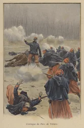 Der Angriff auf den Parc de Villiers