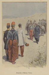 Der Empfang von Horace Vernet