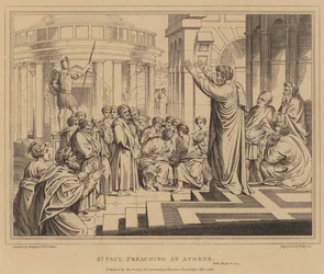 St. Paulus predigt in Athen, Apostelgeschichte