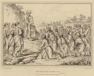 Die Übergabe des Gesetzes, Exodus
