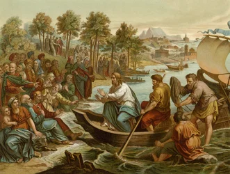 Die Predigt auf dem Schiff