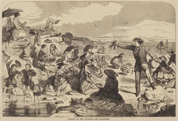 August auf dem Land - Die Küste