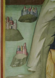 Detail aus dem Massaker an den Dienern und Hirten von Hiob