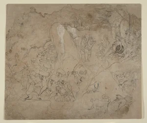 Bau der Brücke nach Lanka