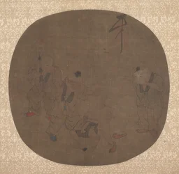 Chinesische Kinder beim Spielen