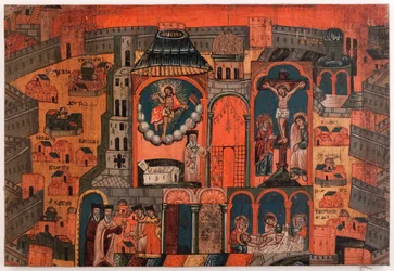 Die Woche der Erneuerung. Gedenktuch der Pilger von Jerusalem