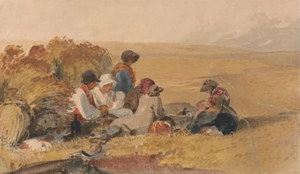 Die Erntearbeiter