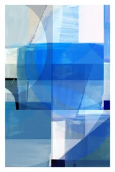 Abstrakte blaue Schichten