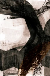 Abstrakte Sepia Striche