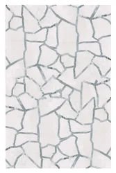Abstraktes Silbernes Mosaik