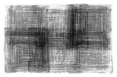 Abstraktes gewebtes Gitter