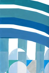 Blauer Geometrischer Fluss