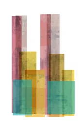 Bunte geometrische Schichten