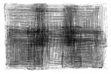 Dunkle gewebte Linien