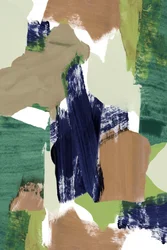 Erdiger Pinselstrich Abstrakt