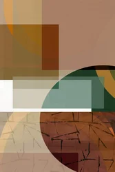 Erdige geometrische Schichten