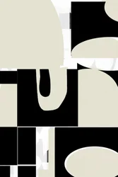 Fließende geometrische Abstraktion