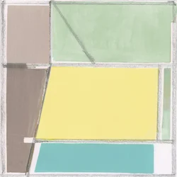 Geometrische Farbblöcke
