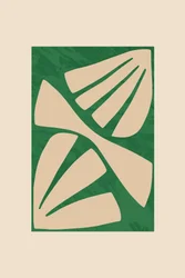 Grüne Organische Formen