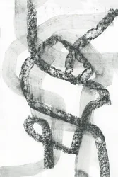 Verflochtene Texturierte Linien