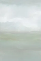 Nebelige Gelassene Landschaft