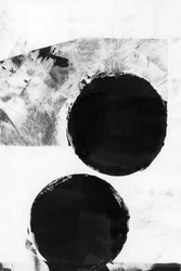 Moderne schwarze Kreise