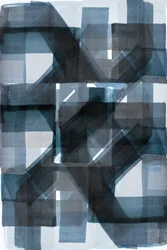 Moderne blaue Schichten