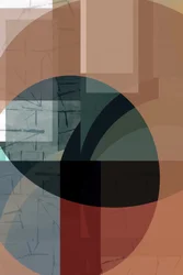Moderne geometrische Schichten
