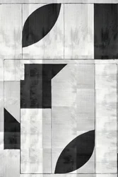 Moderne geometrische Monochromie