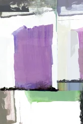 Moderner Lila-Grün-Abstrakt