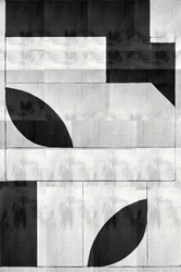 Monochrome organische Formen