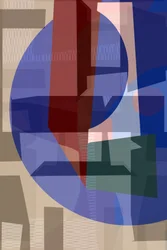 Überlappende Geometrische Schichten