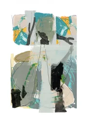 Gelassene Abstrakte Landschaft