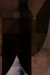 Gelassene dunkle Geometrie