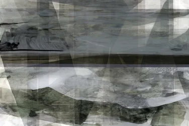 Serene geschichtete Landschaft