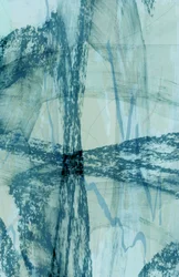 Strukturiertes Blaues Abstrakt