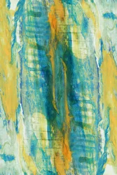 Lebendige blaue Goldabstraktion