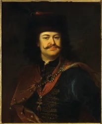 Porträt von Prinz Ferenc Rákóczi II