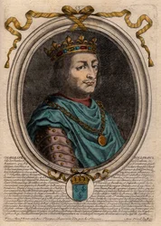 Porträt von Karl VII. (1403-1461), König von Frankreich