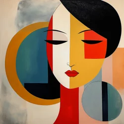 Eine skandinavische Frau