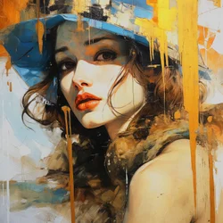 Modedesign-Skizze Frau