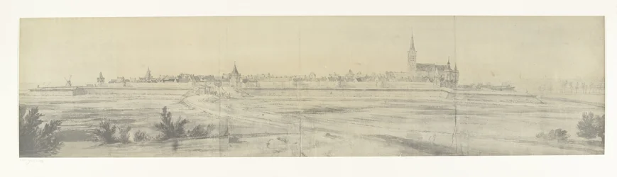 Ansicht von Elburg, 1672