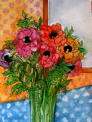 Blumen in Vase