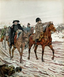 Während der französischen Kampagne, nach der Schlacht von Brienne am 29. Januar