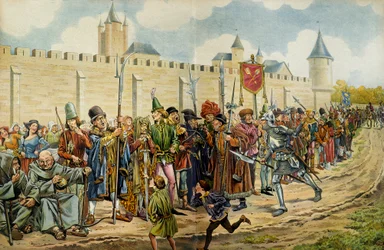 Ludwig XI. von Frankreich, genannt der Kluge, überprüft am 14. September