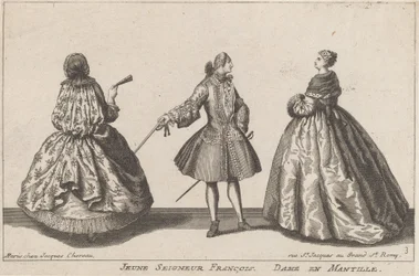 Jeune Seigneur François/Dame en Mantille